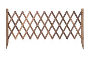 Uzatılabilir Kahverengi 70X175cm Dekoratif Bahçe Bordür Bölücü Çiti