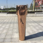 110cm Uzun Silindir Oem Kutlama Paslanmaz Çelik Dış Mekan Yetiştiricilerinin